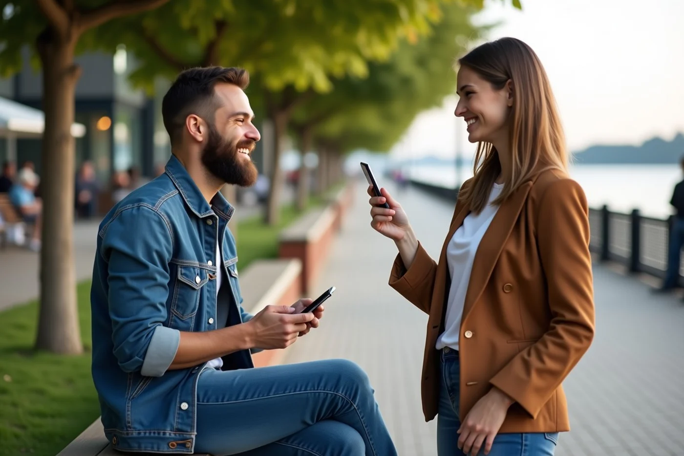 How Often Should Long-Distance Couples Have Video Calls? - editorial photograph