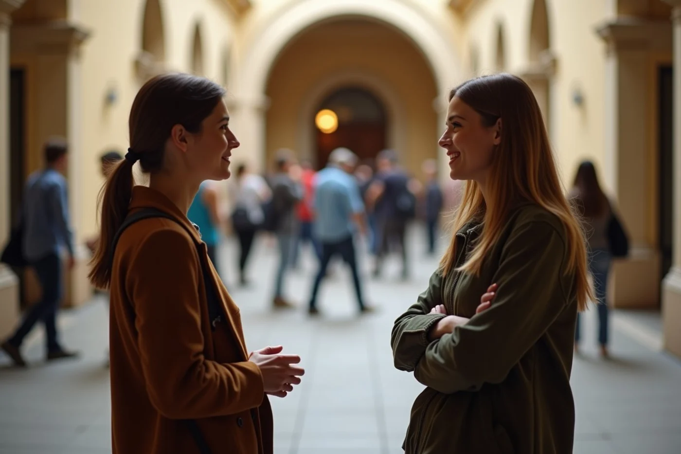 How to Handle Leaving After a Long-Distance Visit - editorial photograph