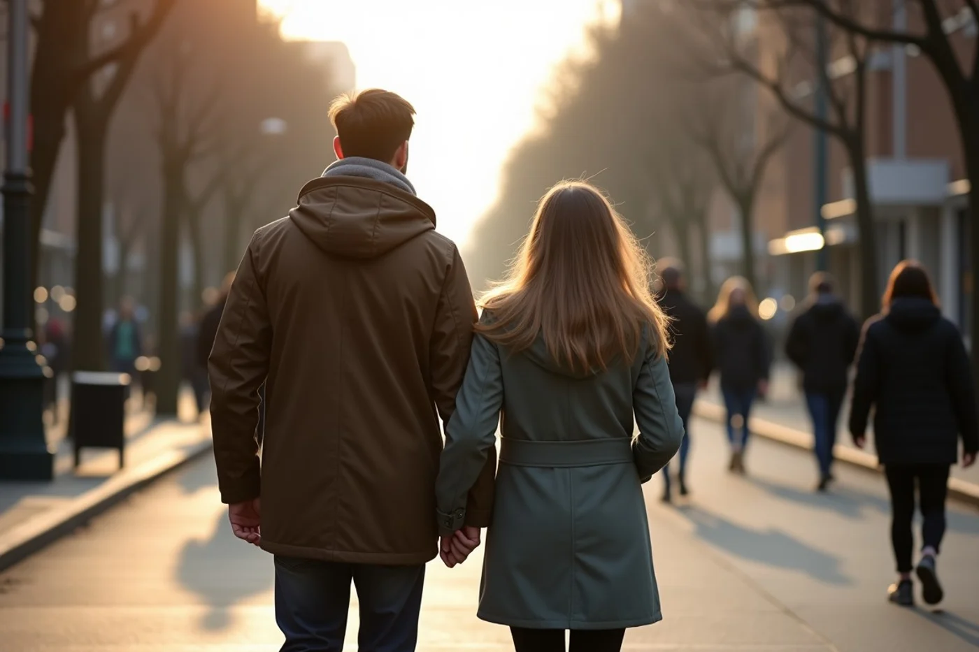 Should You Live Together or Live Nearby After Closing the Distance? - editorial photograph