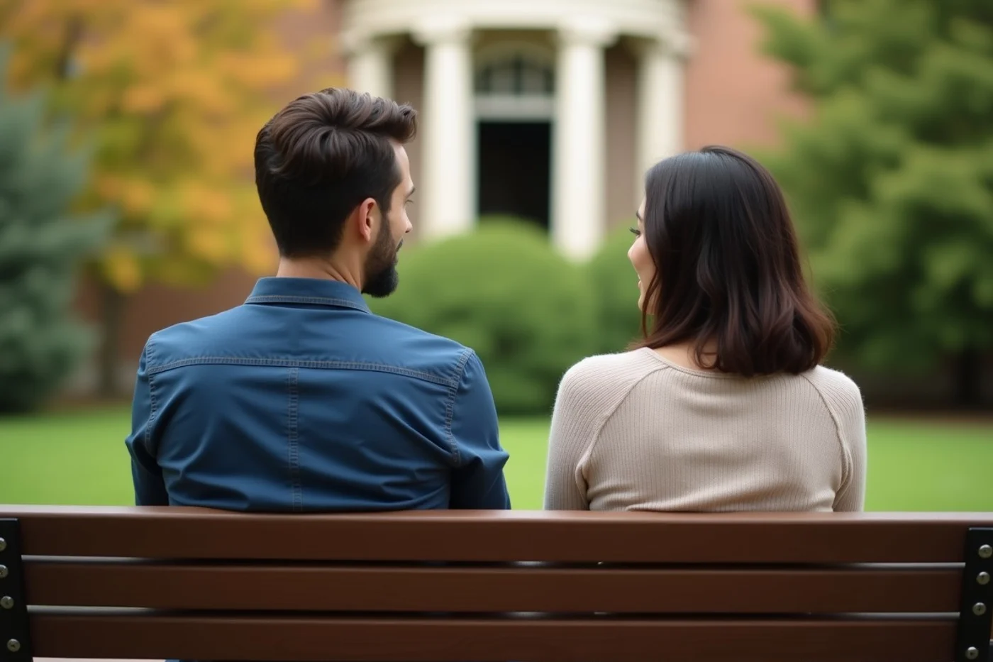 Physical intimacy can take different forms across the distance - supporting editorial photograph